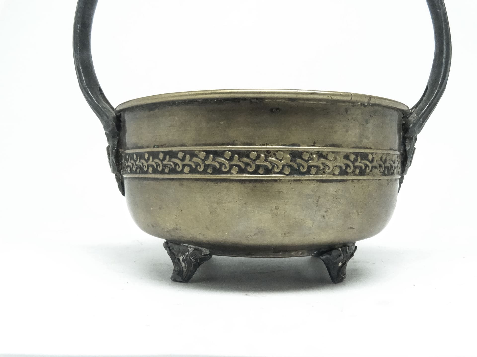 Cukiernica, Eklektyzm, mosiądz srebrzony, cyna, Polska, lata 30. - 189766