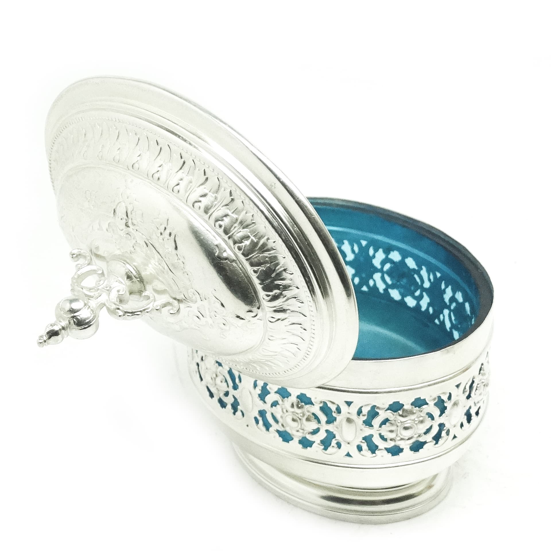 Cukiernica, Eklektyzm, mosiądz srebrzony, WMF, Niemcy, XIX w. - 189783