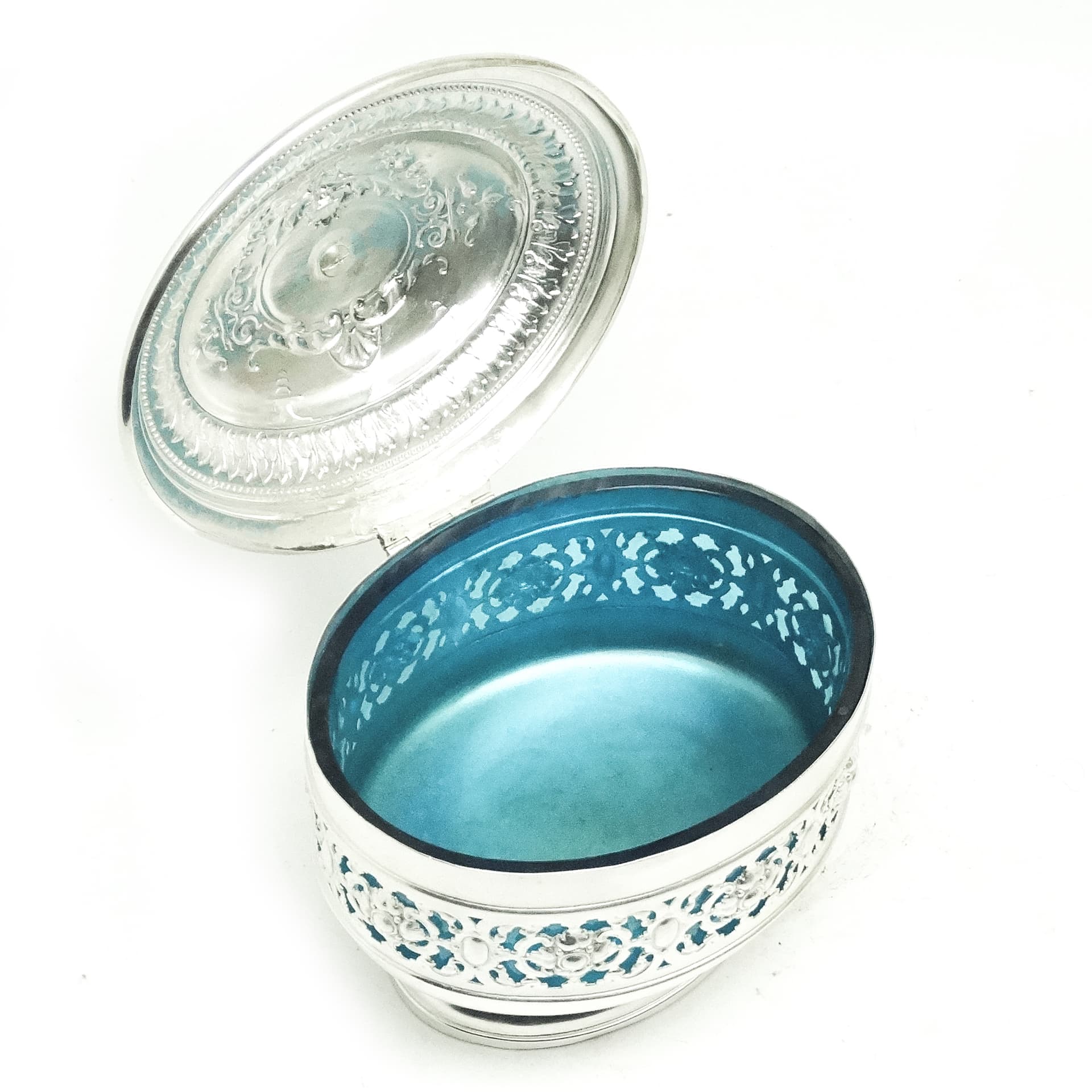 Cukiernica, Eklektyzm, mosiądz srebrzony, WMF, Niemcy, XIX w. - 189784