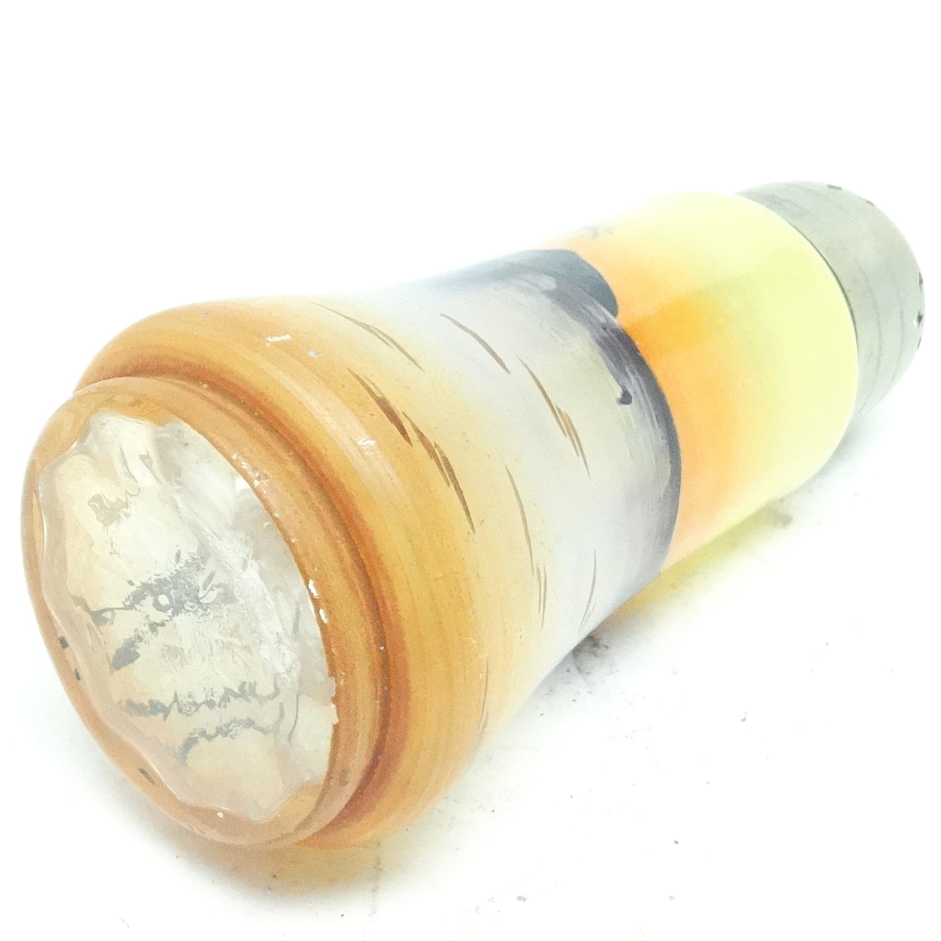 Cukiernica Art Deco, szkło ręcznie zdobione, mosiądz srebrzony, Wielka Brytania, lata 30. - 189832