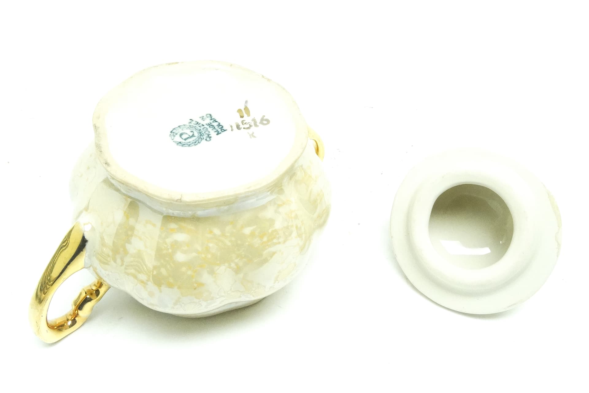 Cukiernica rococo, porcelana, Chodzież, Polska, lata 70. - 189940