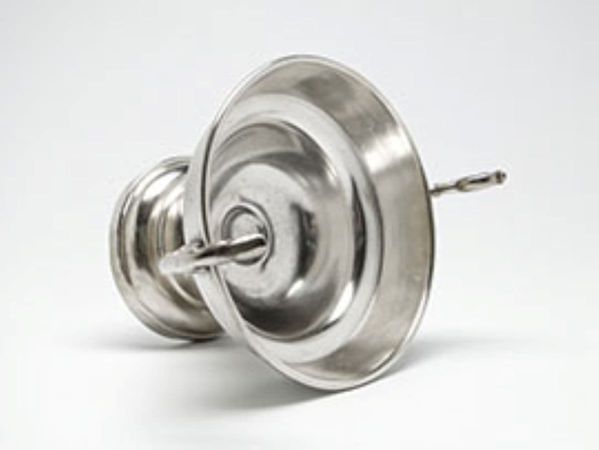 Cukiernica secesja, mosiądz srebrzony, Plewkiewicz, Polska, początek XX w. - 189951