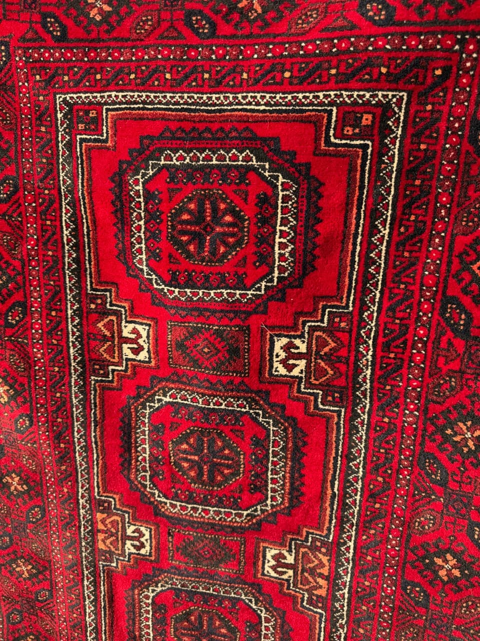 Rug Beluch 230x105 cm, red wool, Iran, 1980s. - 190062