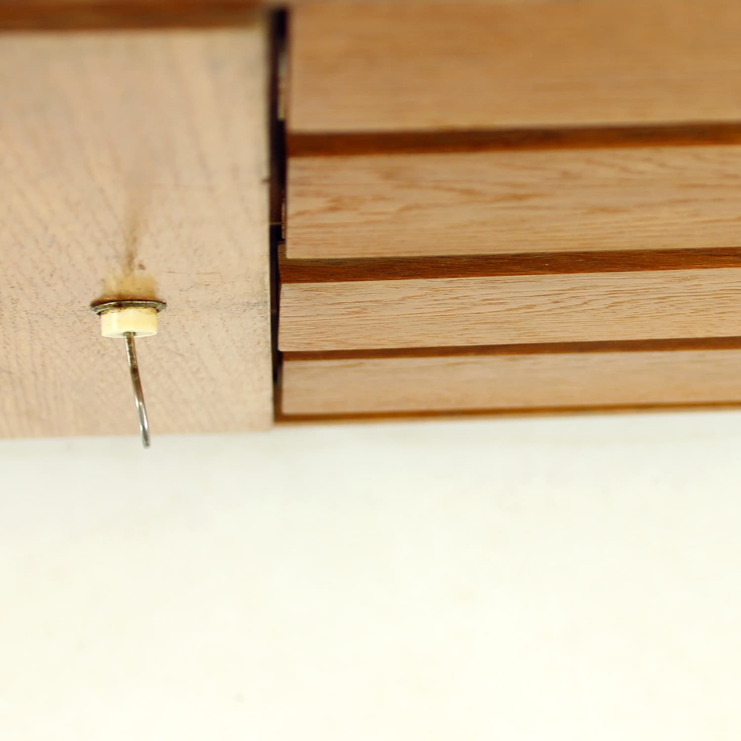 Highboard U 459, light brown oak, by J. Jiroutek, Interier Praha, Czechoslovakia, 1960s. - 190120