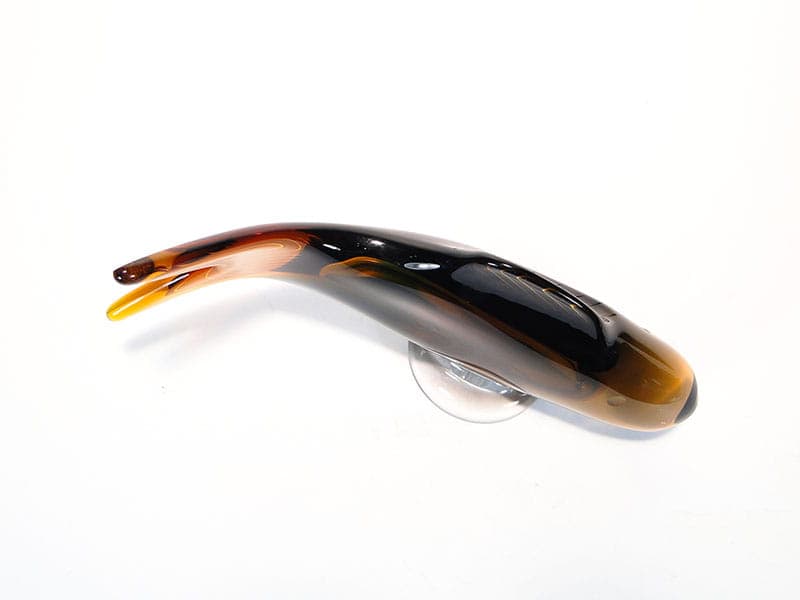 Rzeźba ryba, multicolor, kryształ, proj. J. Rozinek, S. Honzik, Czechosłowacja, lata 60. - 190217