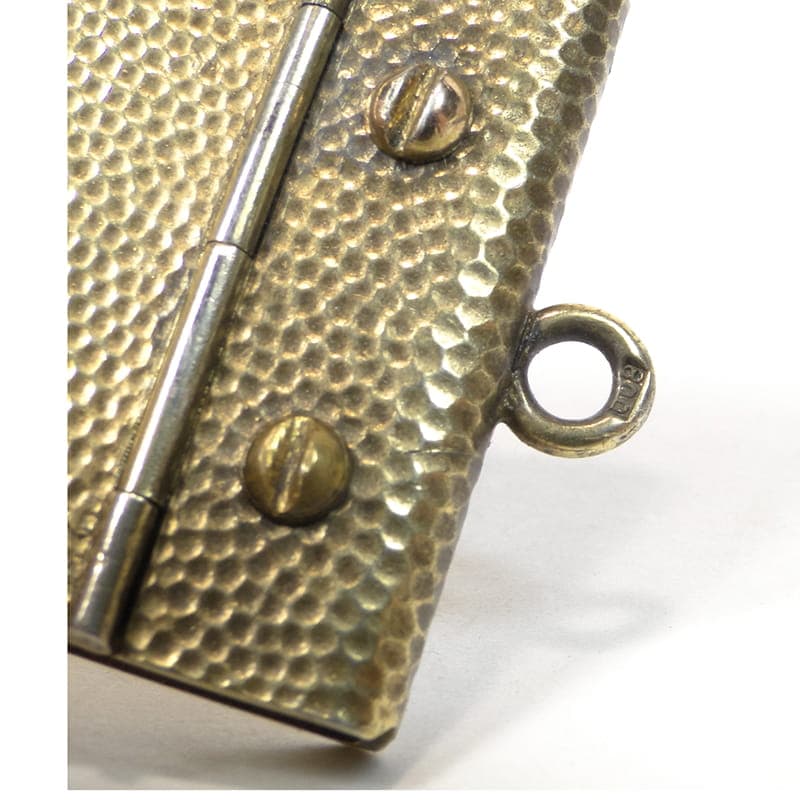 Karnecik balowy, złocony srebro, kość słoniowa, XIX wiek - 190295