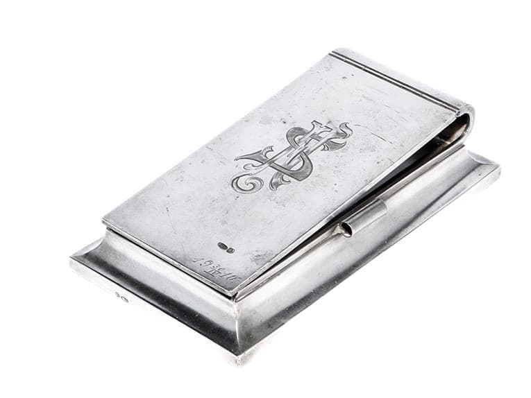 Oprawa na notes, srebro, Rosja, początek XX w. - 193027