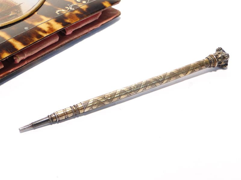 Notebook, Neo-Baroque, dark brown tortoiseshell, Italy, 19th c. - 190322