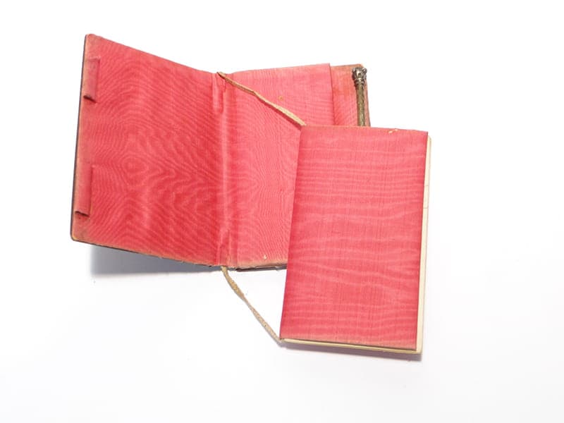 Notebook, Neo-Baroque, dark brown tortoiseshell, Italy, 19th c. - 190312