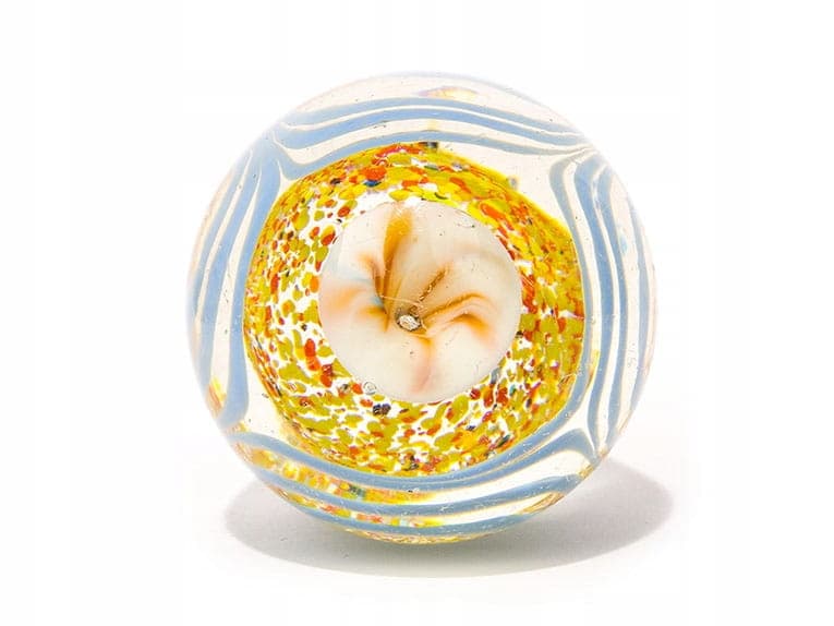 Paperweight, Art Nouveau, multicolor, crystal, Czech Republic, early 20th c. - 190347