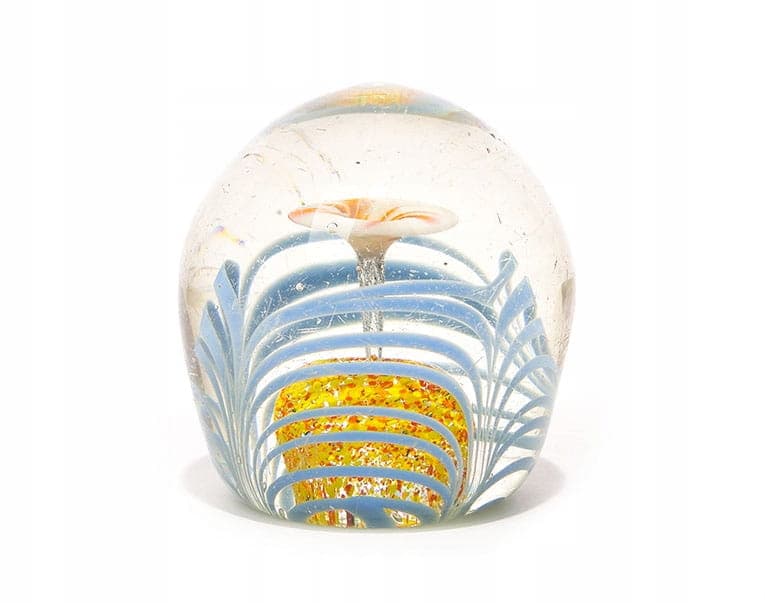 Paperweight, Art Nouveau, multicolor, crystal, Czech Republic, early 20th c. - 190350