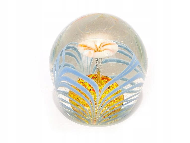 Paperweight, Art Nouveau, multicolor, crystal, Czech Republic, early 20th c. - 190348
