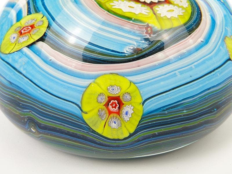 Paperweight Murano, millefiori, multicolor glass, Italy, early 20th c. - 190355