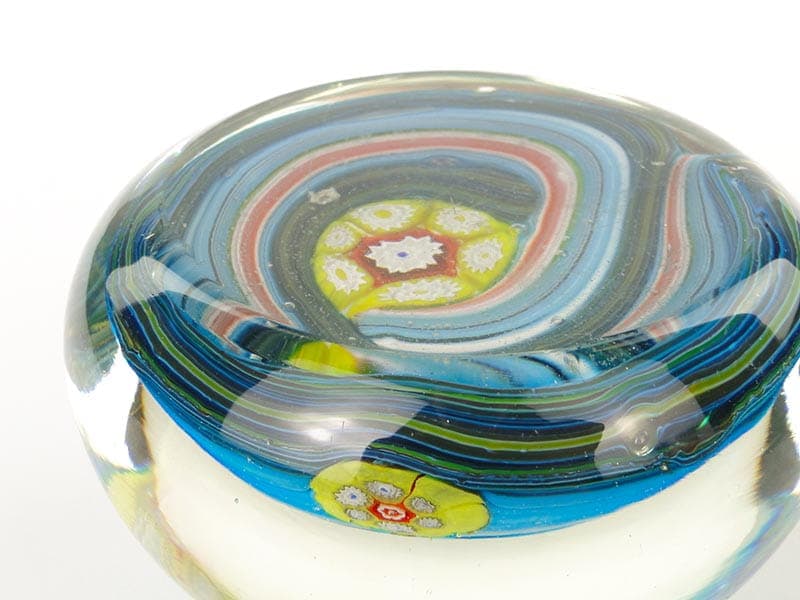 Paperweight Murano, millefiori, multicolor glass, Italy, early 20th c. - 190353