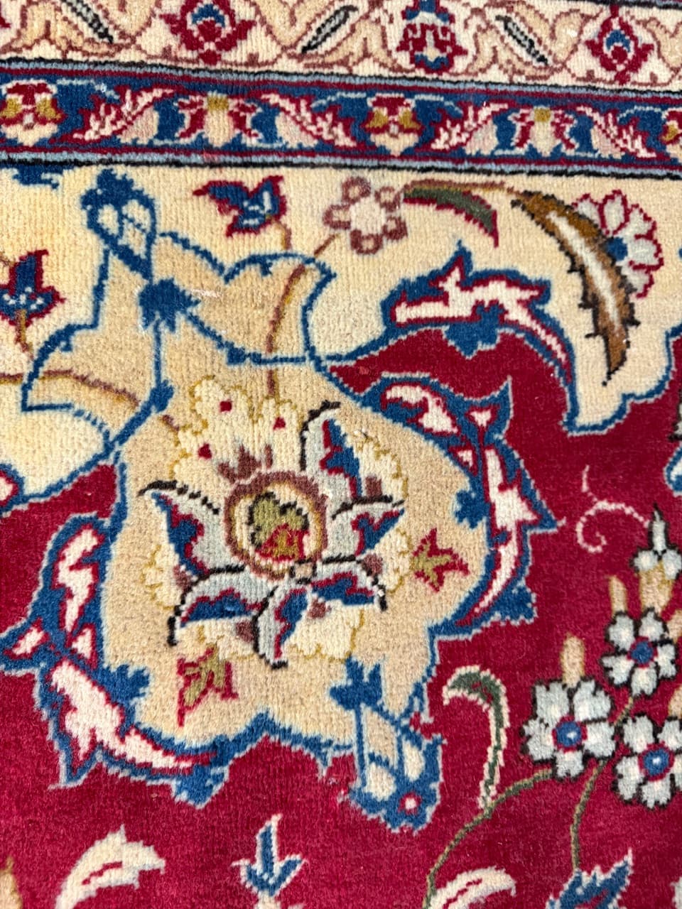 Rug Keshan 380x270 cm, red, wool, Iran - 190393