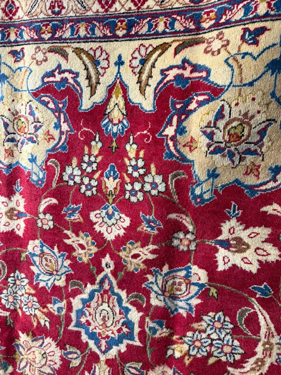 Rug Keshan 380x270 cm, red, wool, Iran - 190385