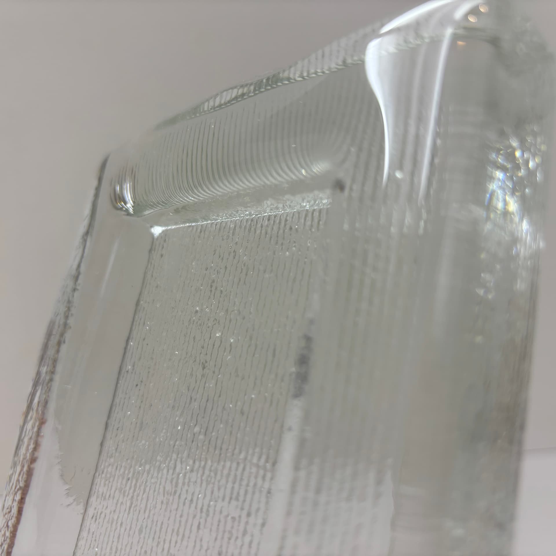 Photo frame, Wiesenthalhutte, transparent glass, Germany, 1970s. - 190431