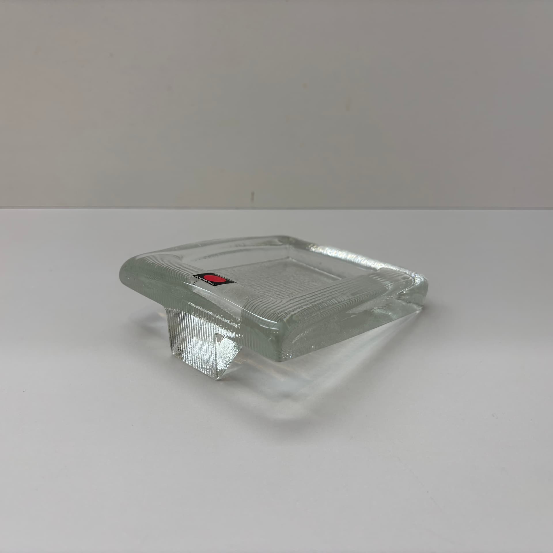 Photo frame, Wiesenthalhutte, transparent glass, Germany, 1970s. - 190433