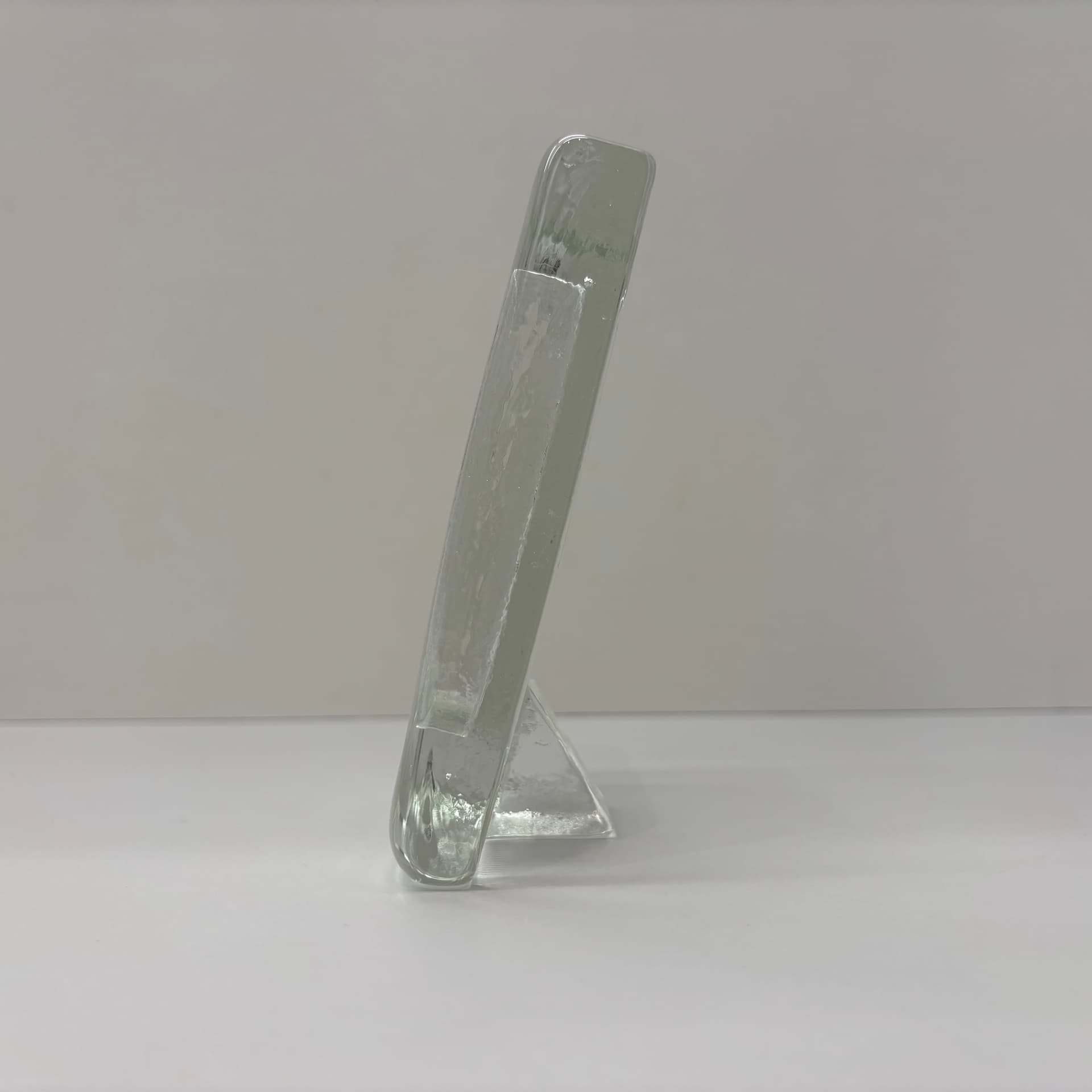 Photo frame, Wiesenthalhutte, transparent glass, Germany, 1970s. - 190435