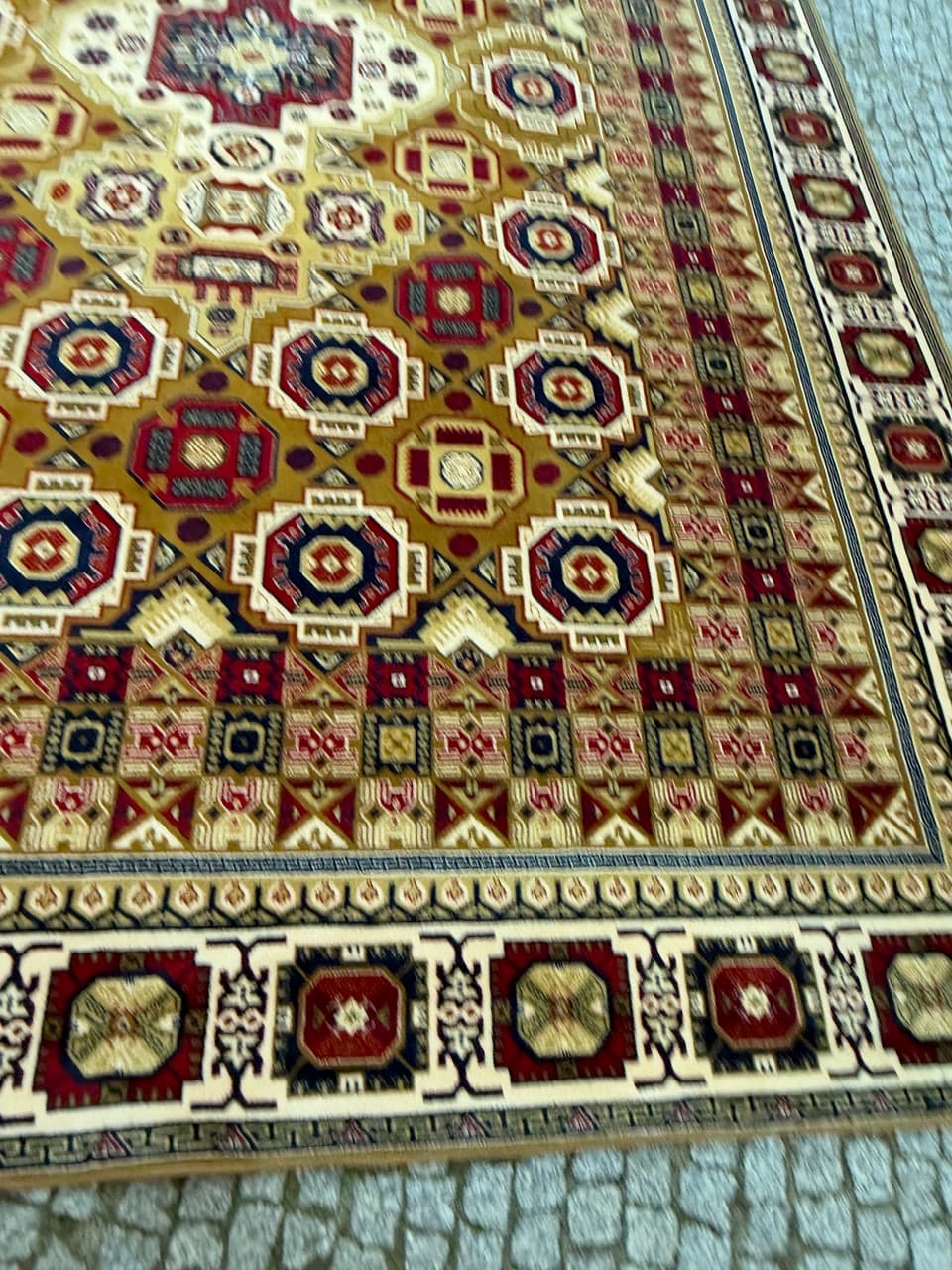 Persian Rug 400x300 cm, multicolor wool, Mongolia - 190522