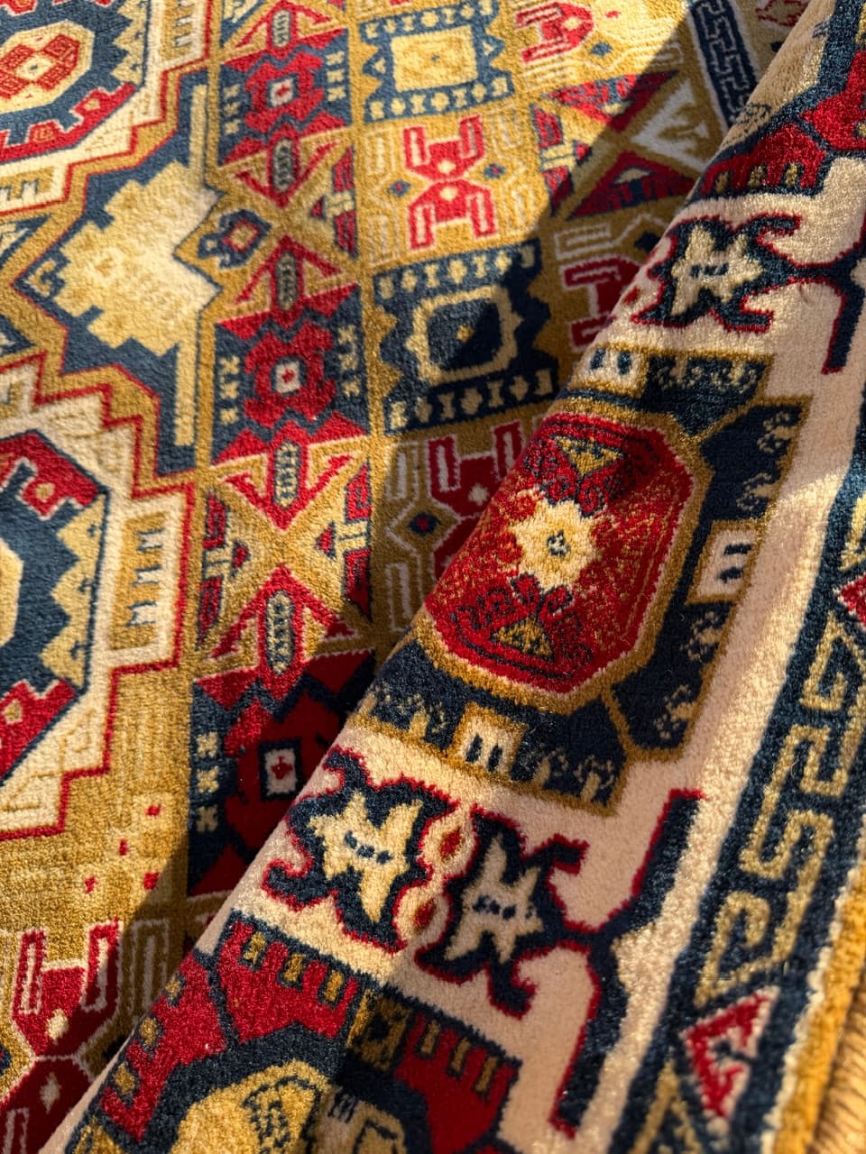 Persian Rug 400x300 cm, multicolor wool, Mongolia - 190520