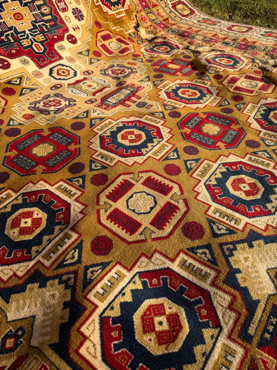 Persian Rug 400x300 cm, multicolor wool, Mongolia - 190518