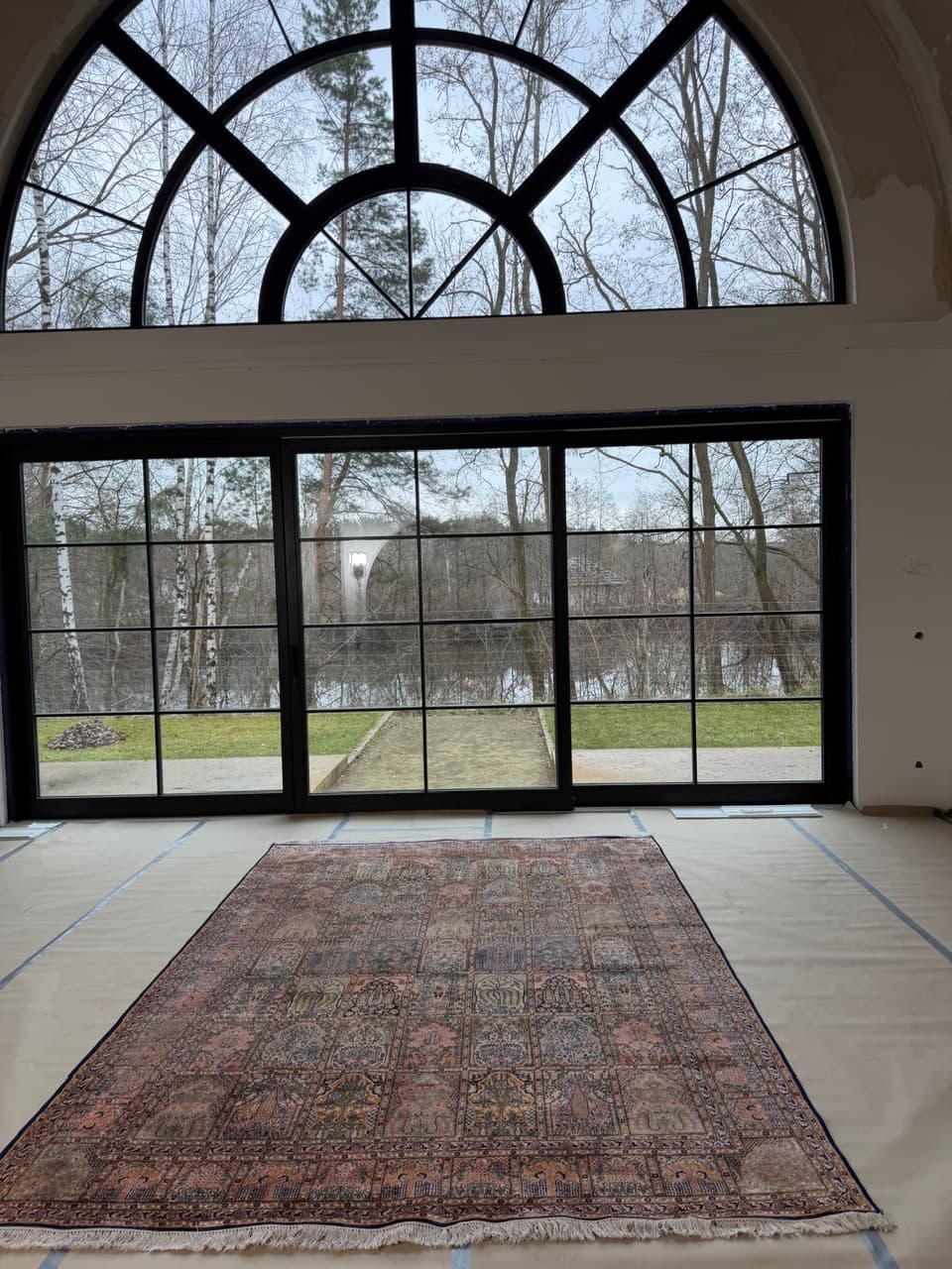 Rug Ghoum/Qom 350x245 cm, multicolor silk, India - 190554