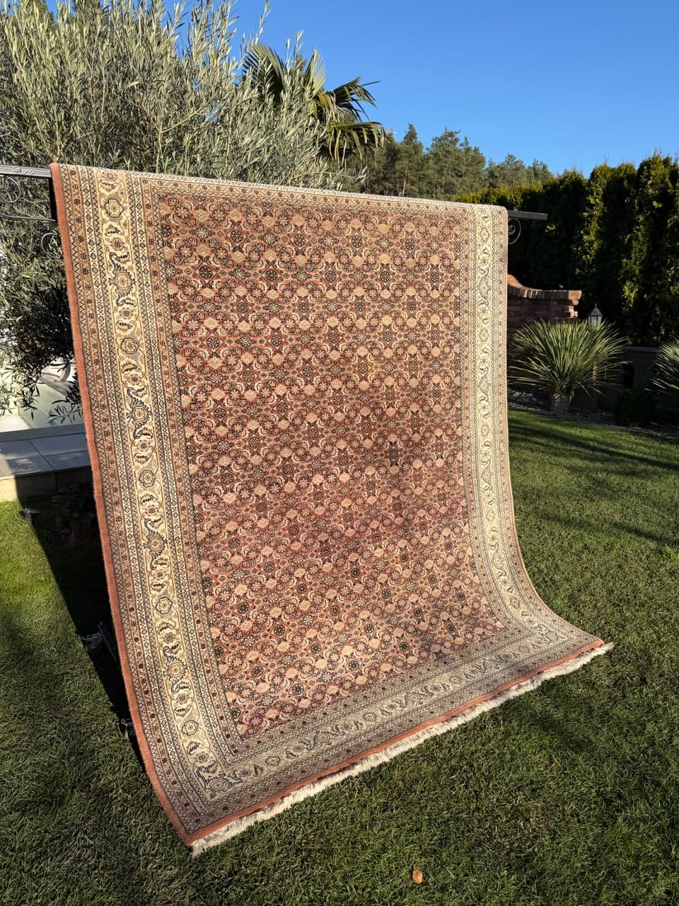 Dywan Indo Bidjar 260x200 cm, multikolor, wełna, Indie - 190859