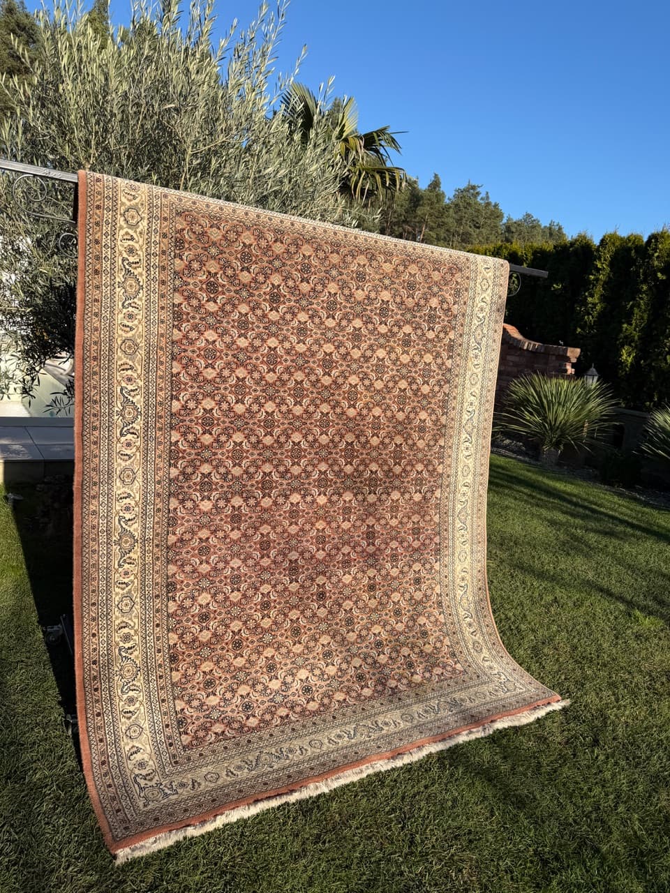 Dywan Indo Bidjar 260x200 cm, multikolor, wełna, Indie - 190857