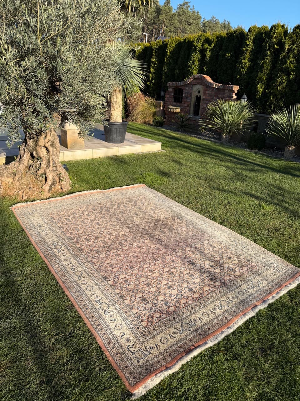 Dywan Indo Bidjar 260x200 cm, multikolor, wełna, Indie - 190863