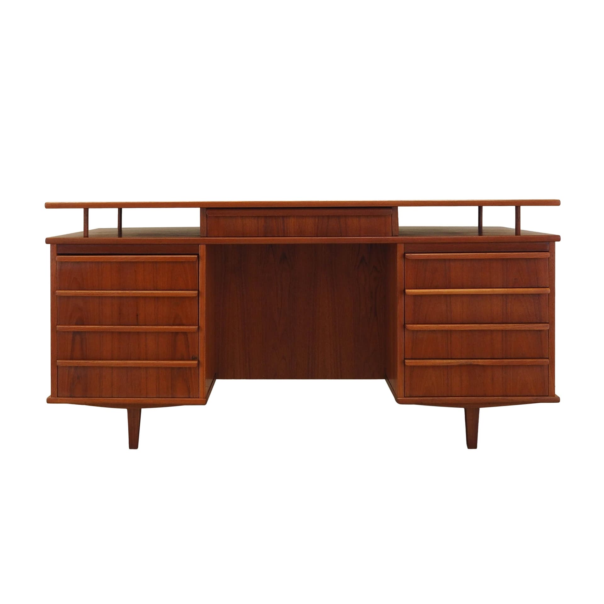 Biurko, tek brązowy, Dania, lata 70.