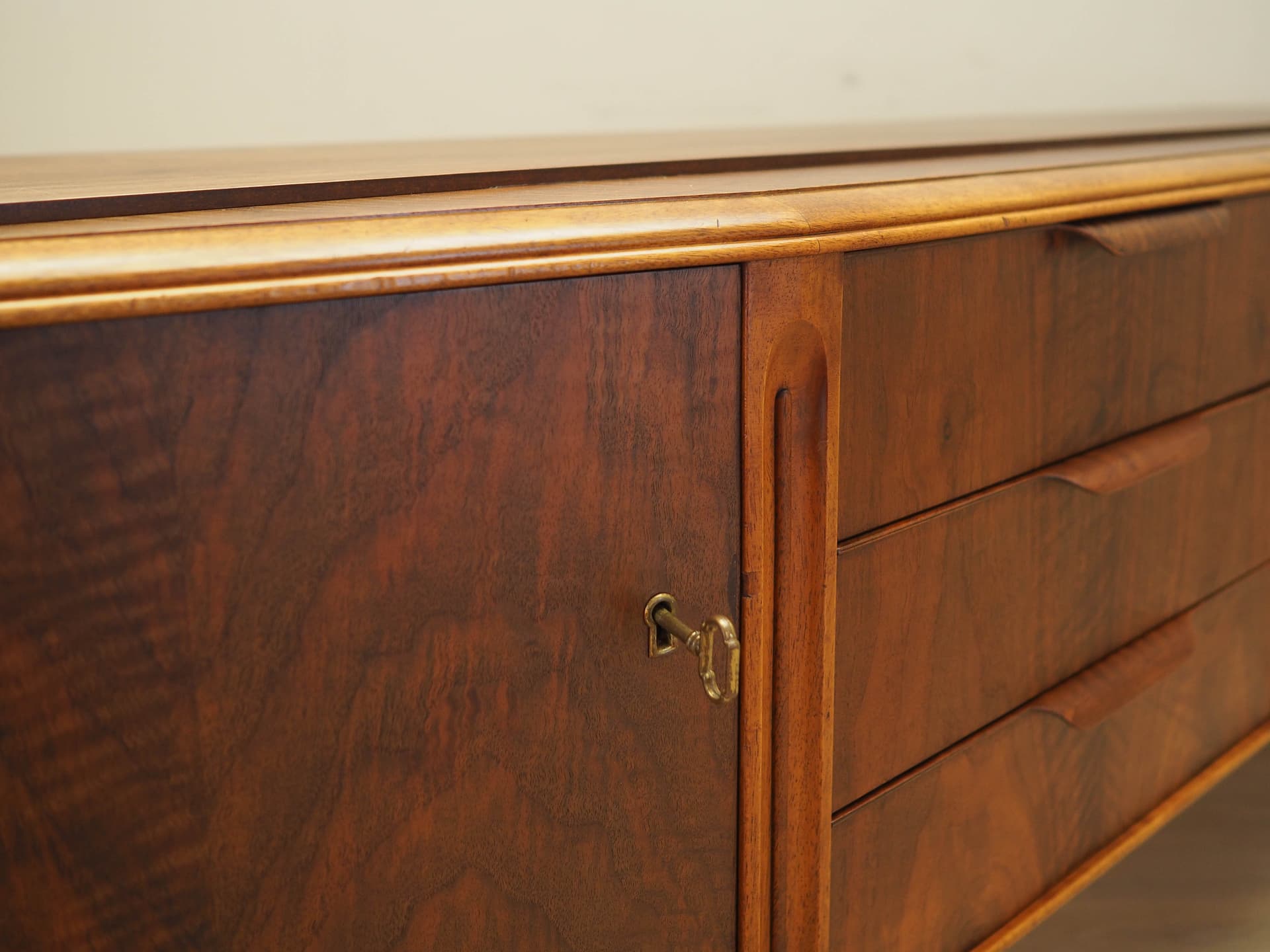 Sideboard, dark walnut, Denmark, 1960s. - 191171