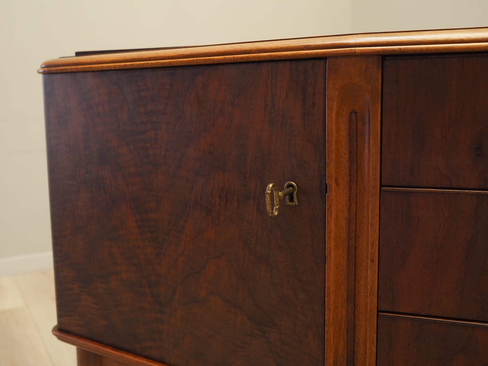 Sideboard, dark walnut, Denmark, 1960s. - 191170