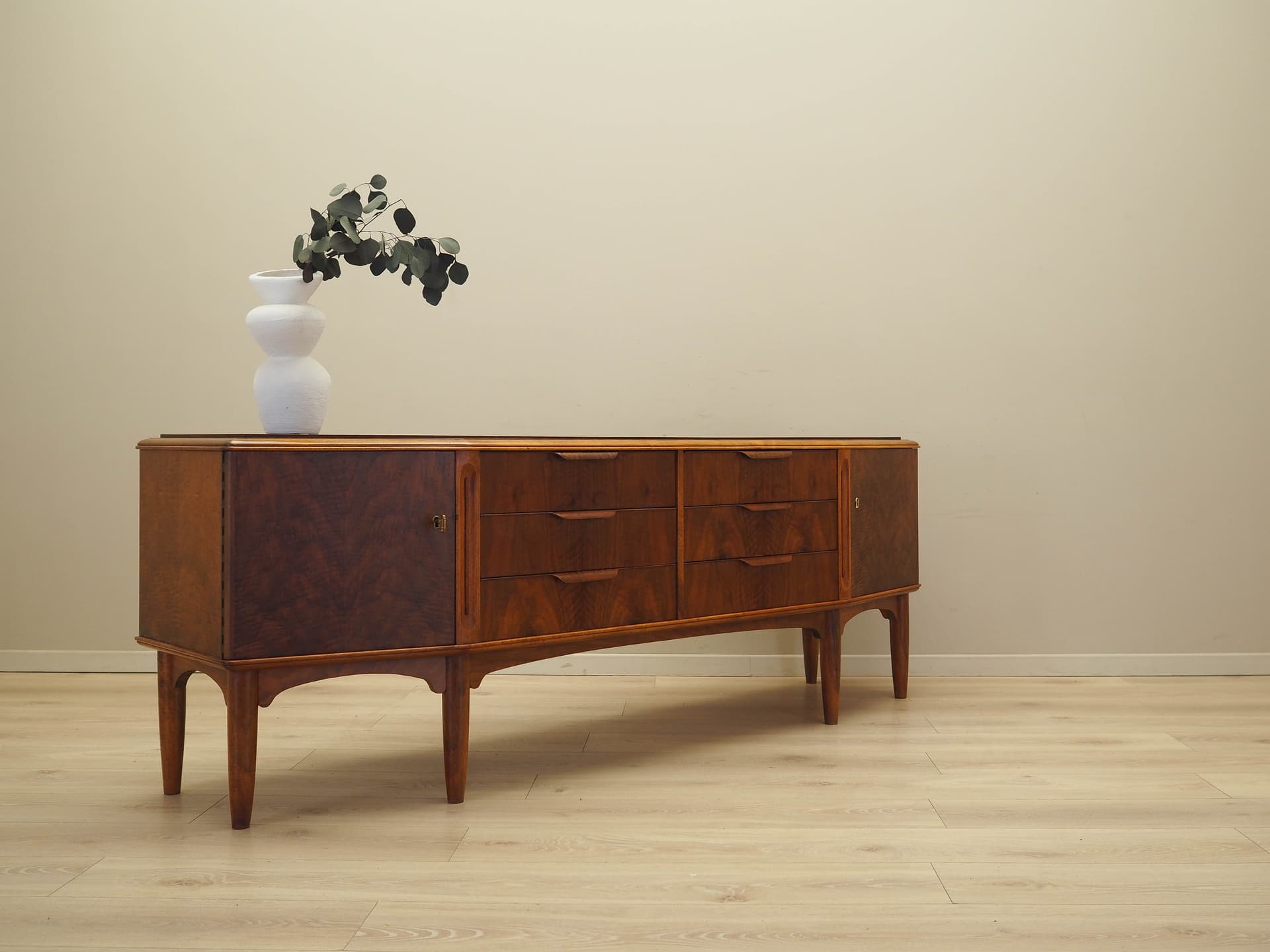 Sideboard, dark walnut, Denmark, 1960s. - 191168
