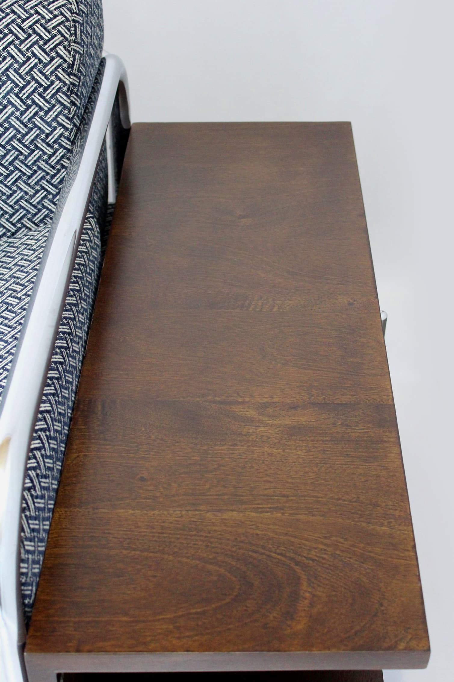 Sofa C10, szary, tkanina, stal chromowana, drewno, proj. R. Slezak, Czechy, lata 30. - 191565