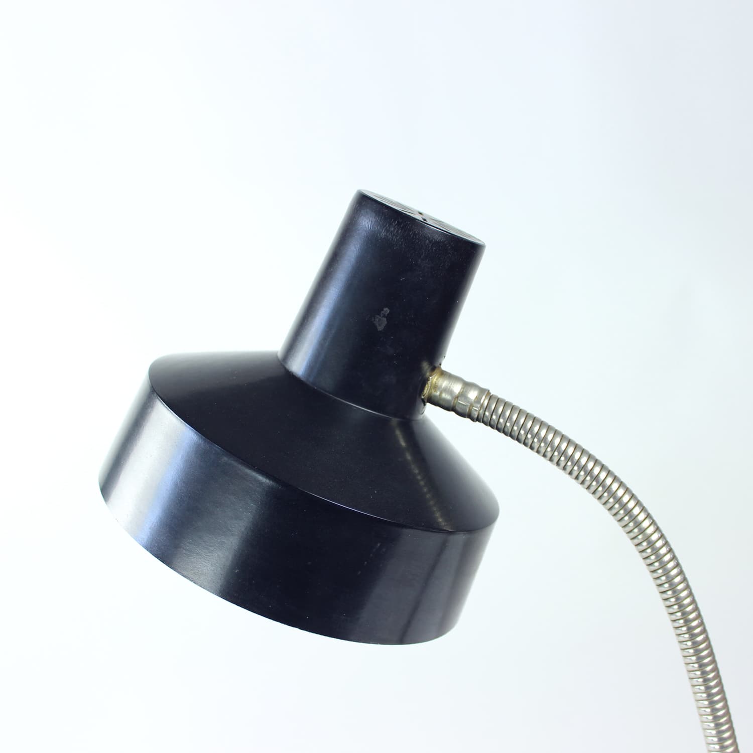 Lampa stołowa, bakelit czarny, Elektrosvit, Czechosłowacja, lata 50. - 191797