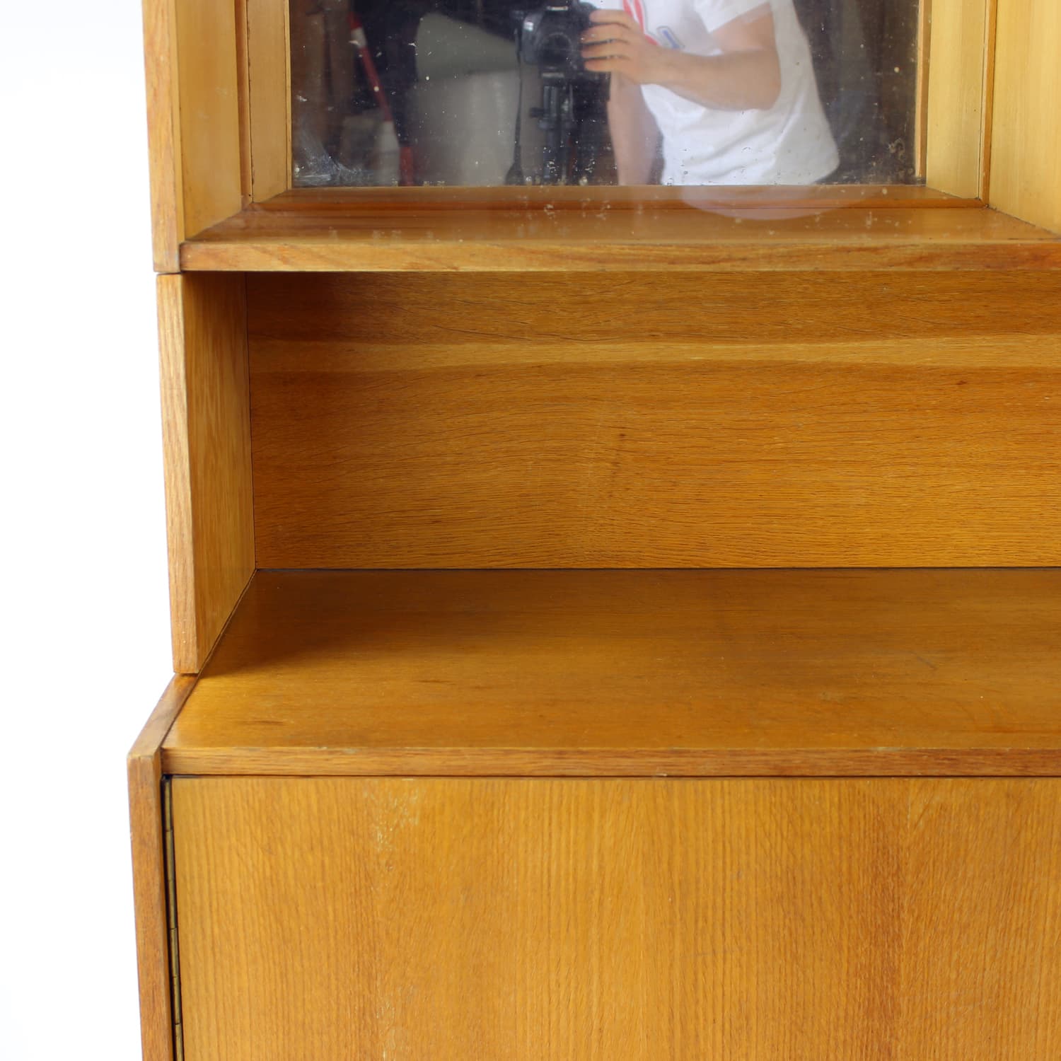 Komoda barowa U 460, dąb jasnobrązowy, proj. J. Jiroutek, Interier Praha, Czechosłowacja, lata 60. - 191808