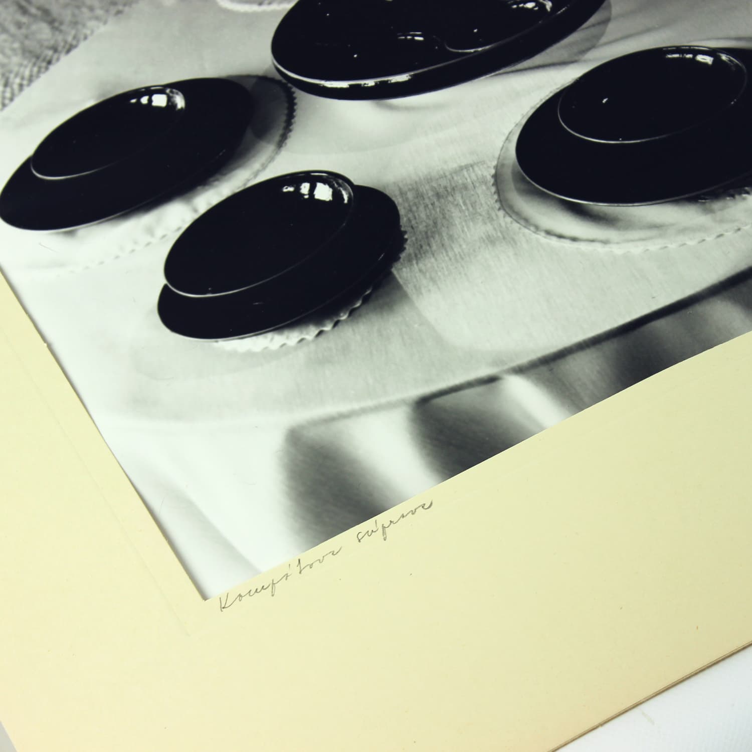 Zestaw czterech fotografii artystycznych, czarno-białe, proj. D. Abrahámová, Czechosłowacja, lata 80. - 191833