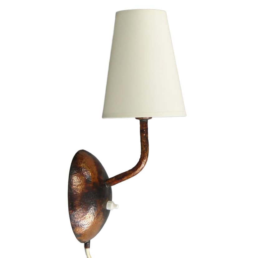 Kinkiet, miedź, Polska, lata 50.