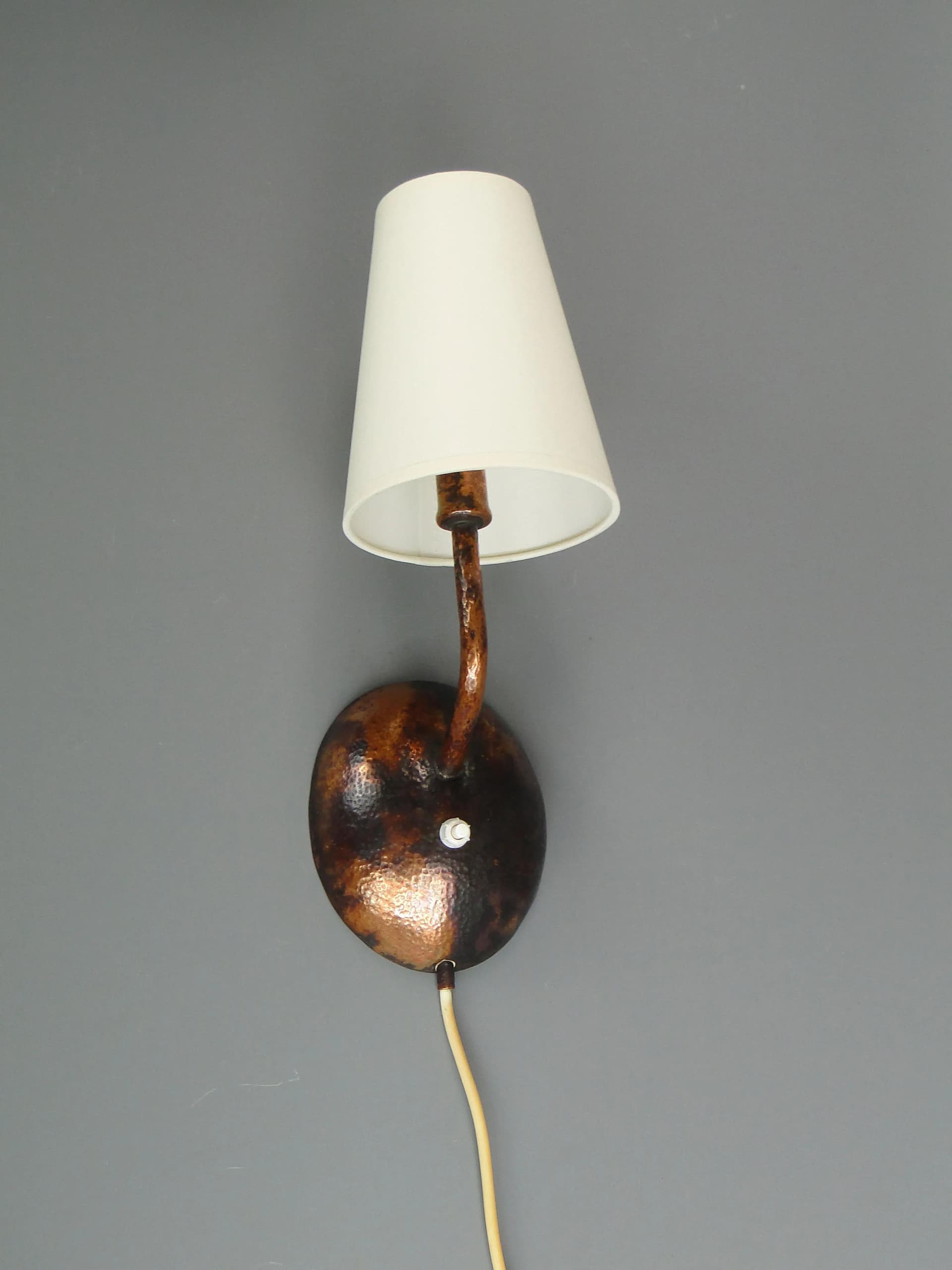 Kinkiet, miedź, Polska, lata 50. - 13334