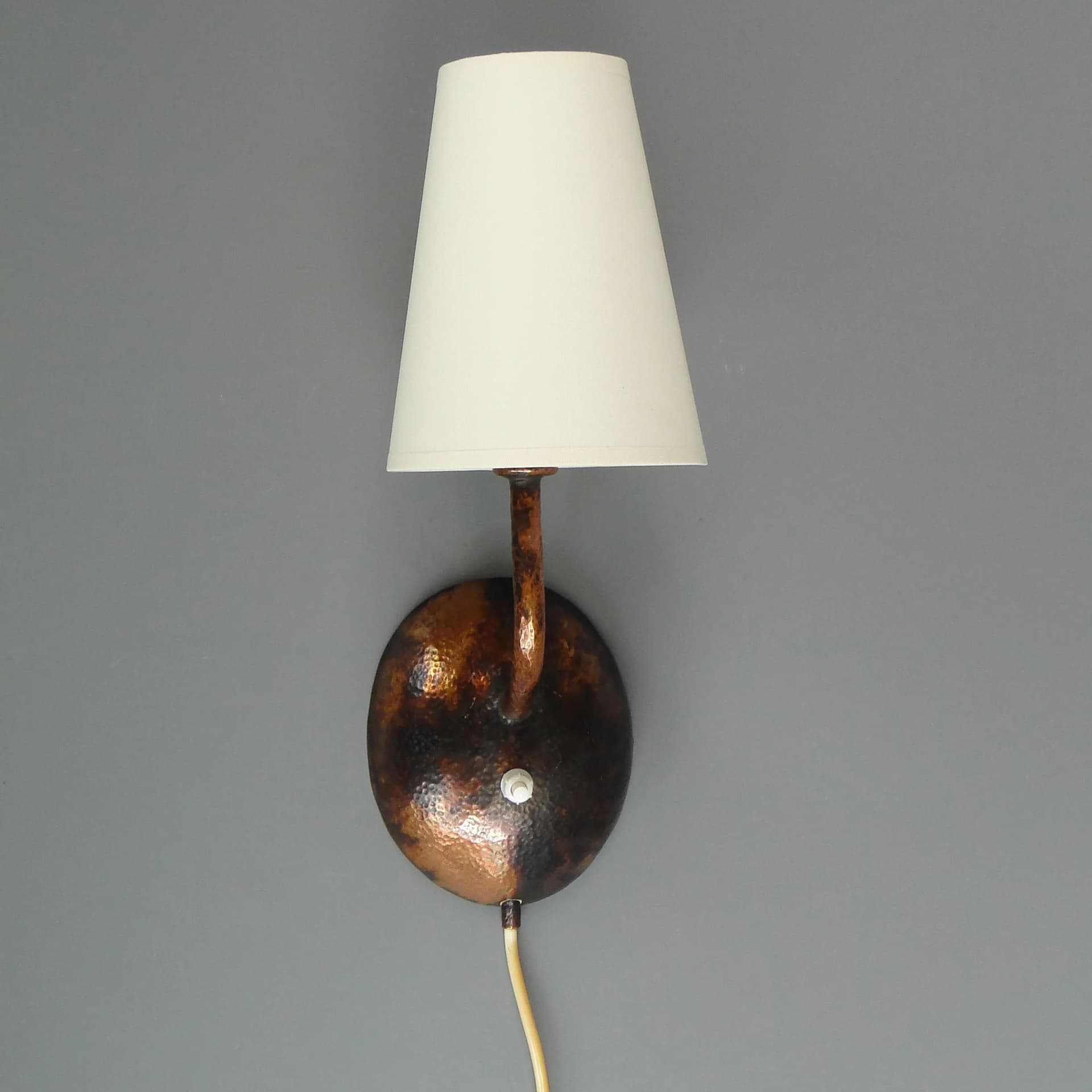 Kinkiet, miedź, Polska, lata 50. - 13333