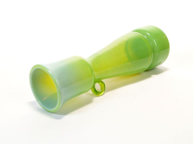 Wazon z uchem, multicolor szkło, proj. K. Krawczyk, Polska, lata 70. - 191884