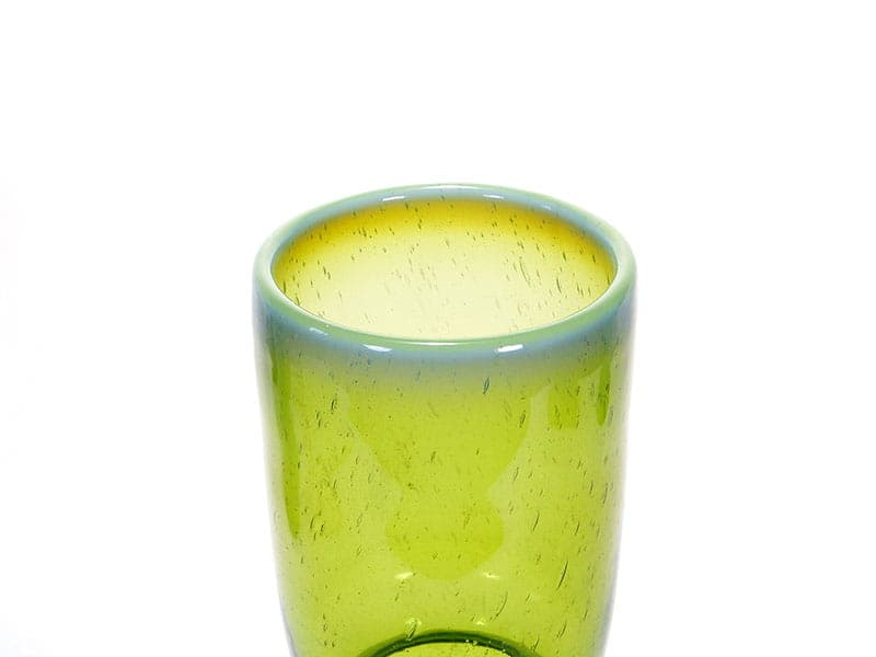 Wazon, szkło zielone, proj. Z. Horbowy, Polska, lata 70. - 191943