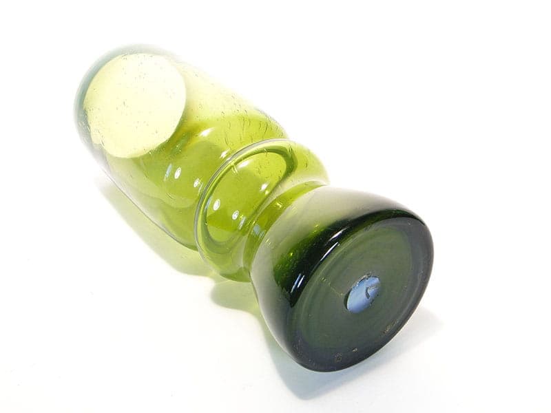 Wazon, szkło zielone, proj. Z. Horbowy, Polska, lata 70. - 191946