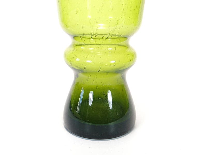 Wazon, szkło zielone, proj. Z. Horbowy, Polska, lata 70. - 191944