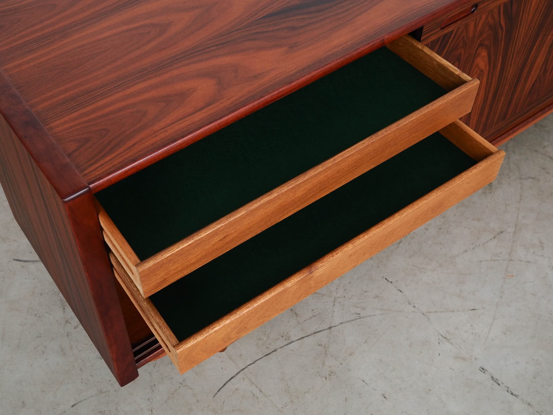 Sideboard, palisander brąz ciemny, Skovby Møbelfabrik, Dania, lata 70. - 192052