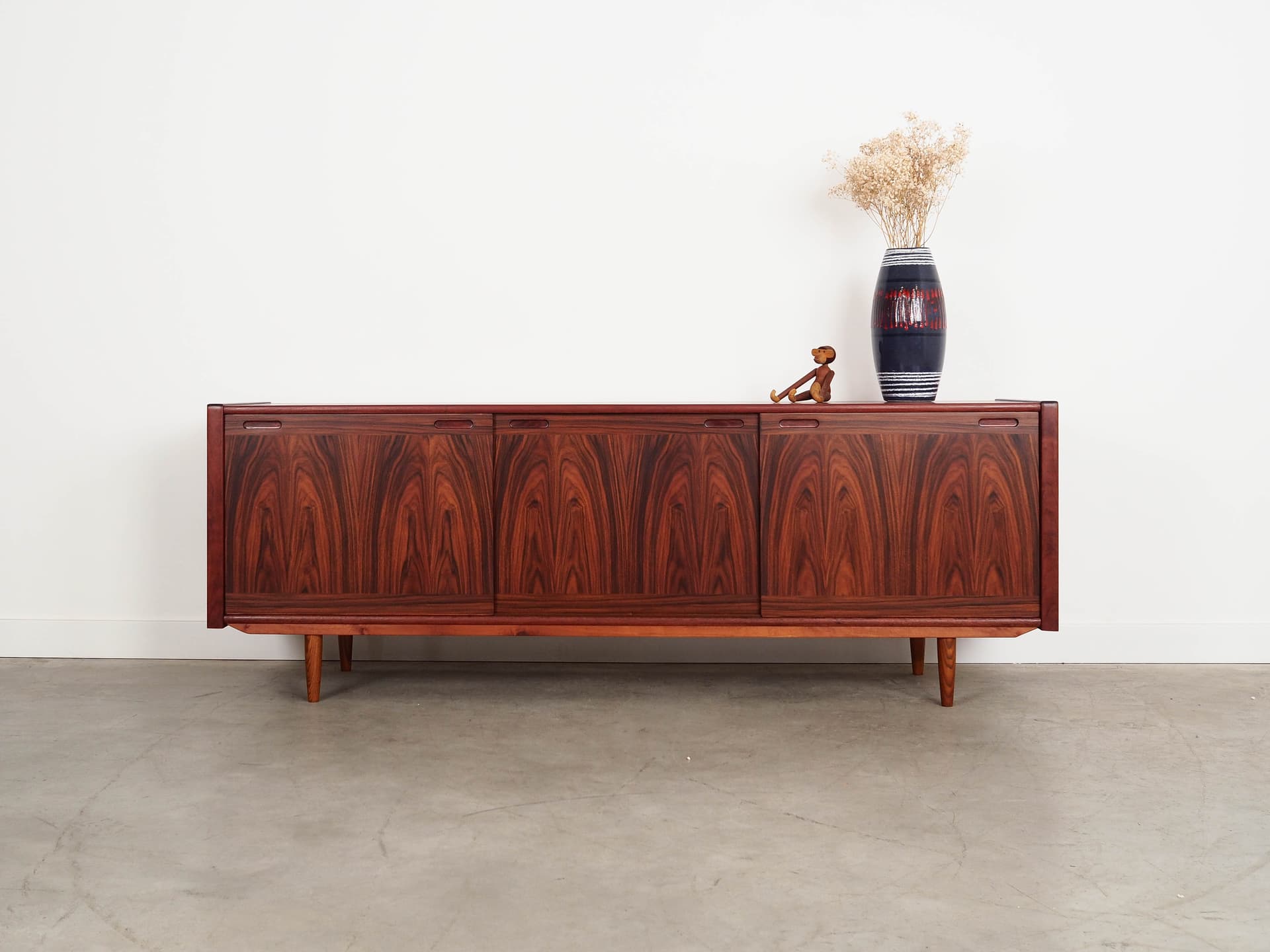 Sideboard, palisander brąz ciemny, Skovby Møbelfabrik, Dania, lata 70. - 192044