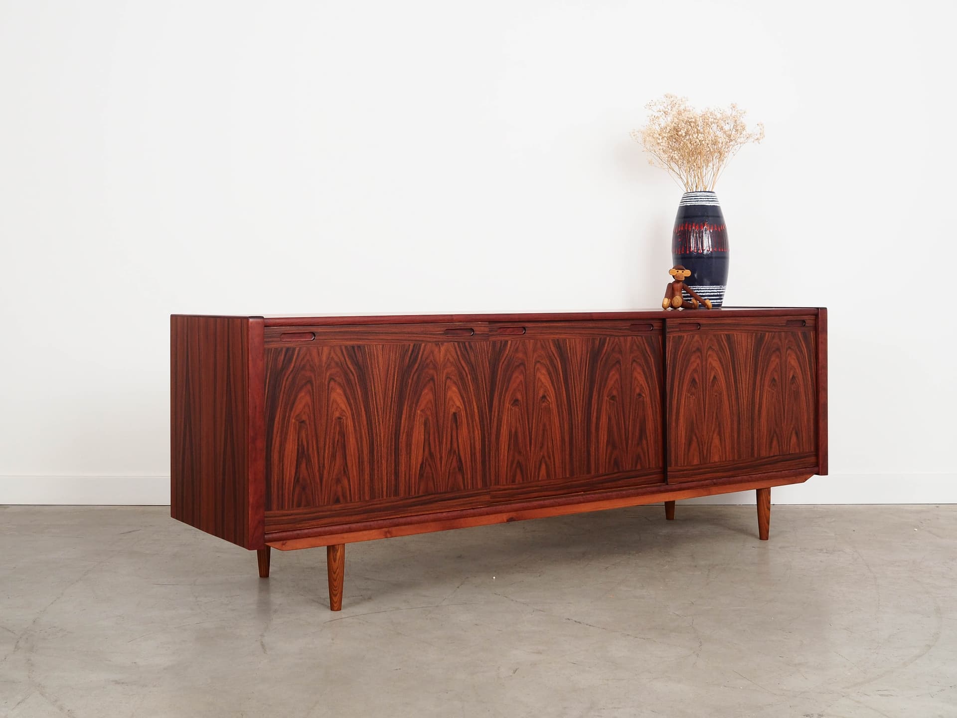 Sideboard, palisander brąz ciemny, Skovby Møbelfabrik, Dania, lata 70. - 192047