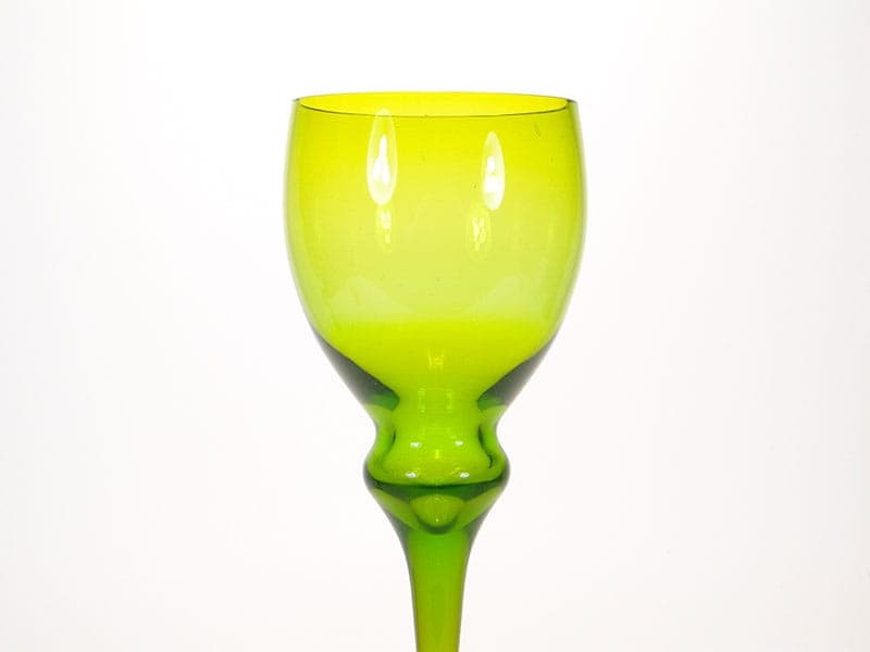Kielich artystyczny, multikolor szkło, proj. Z. Horbowy, Polska, lata 70. - 192230