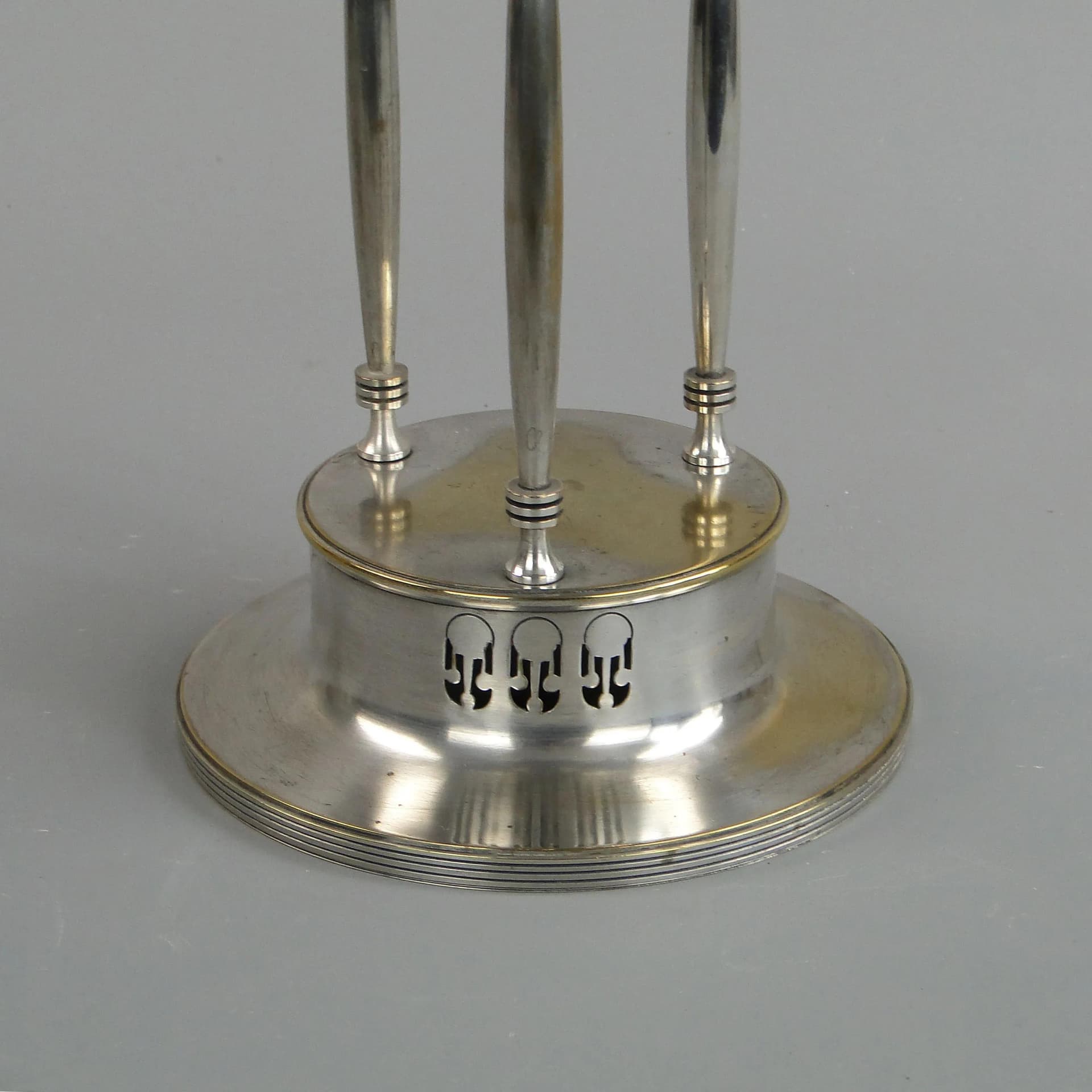 Art Nouveau centerpiece, silver-plated brass, Argentor, Austria, early 20th c. - 13304